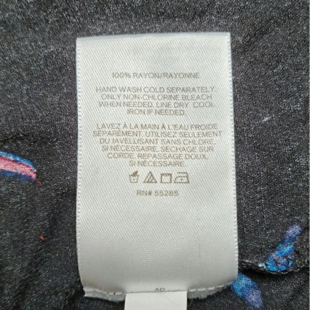 ExpressâBlackâDrawstring OverâShirtâSzâXS - Picture 8 of 9